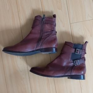 Frye burghandy brown Chelsea Boot